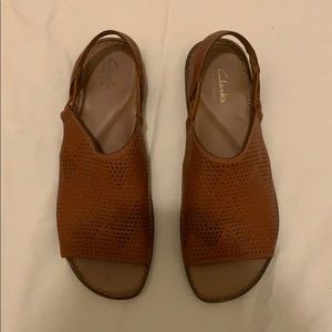 Clark Artisan Brown Sandal